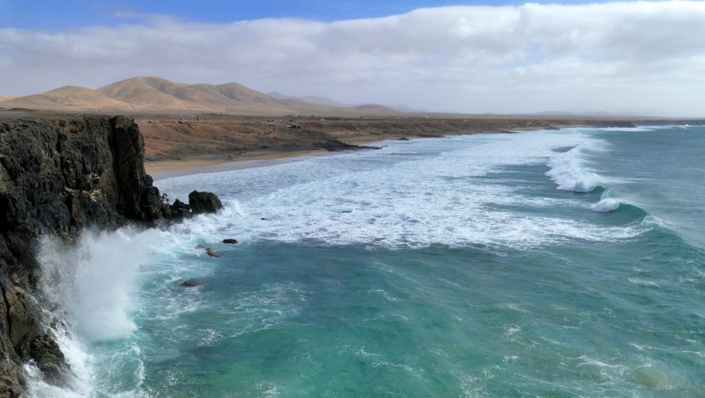 Cotillo útesy Fuerteventura