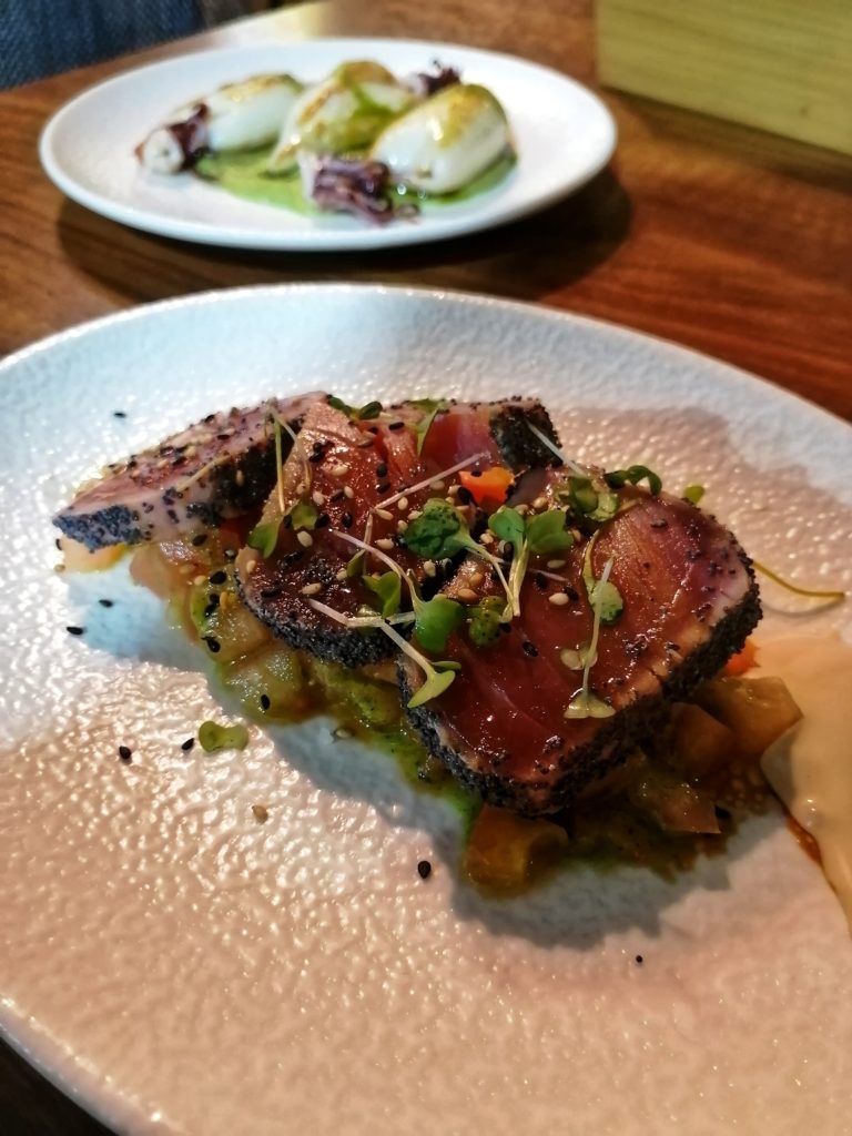 Tuna tataki Córdoba